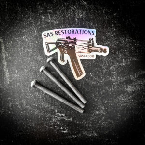 PK / PKT Steel Rivets - 3 Long Rivets